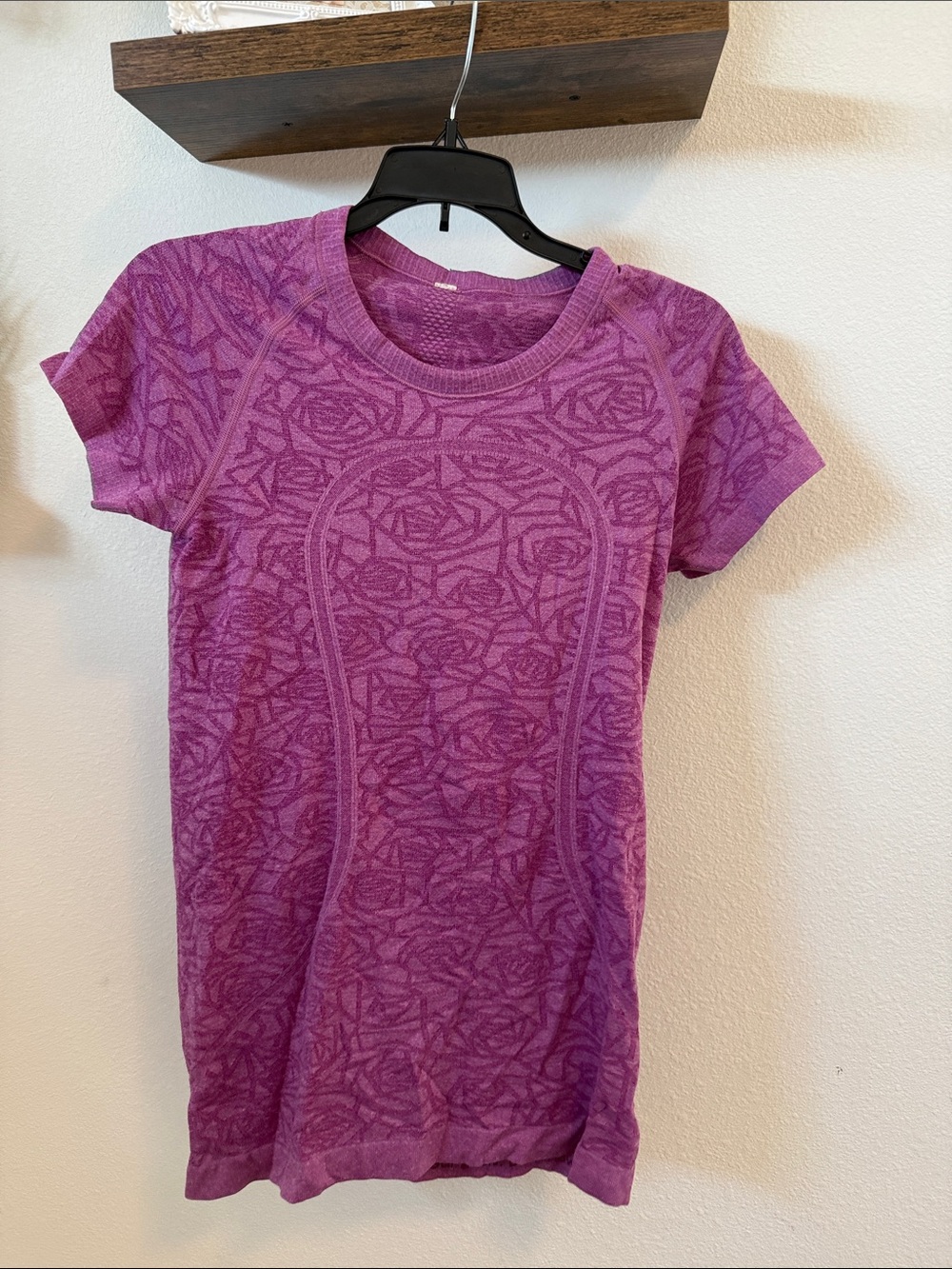 lululemon purple short sleeve